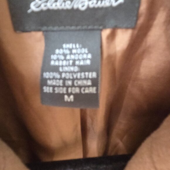 Eddie Bauer Classic Wool Blazer Tan Size M - Picture 3 of 6